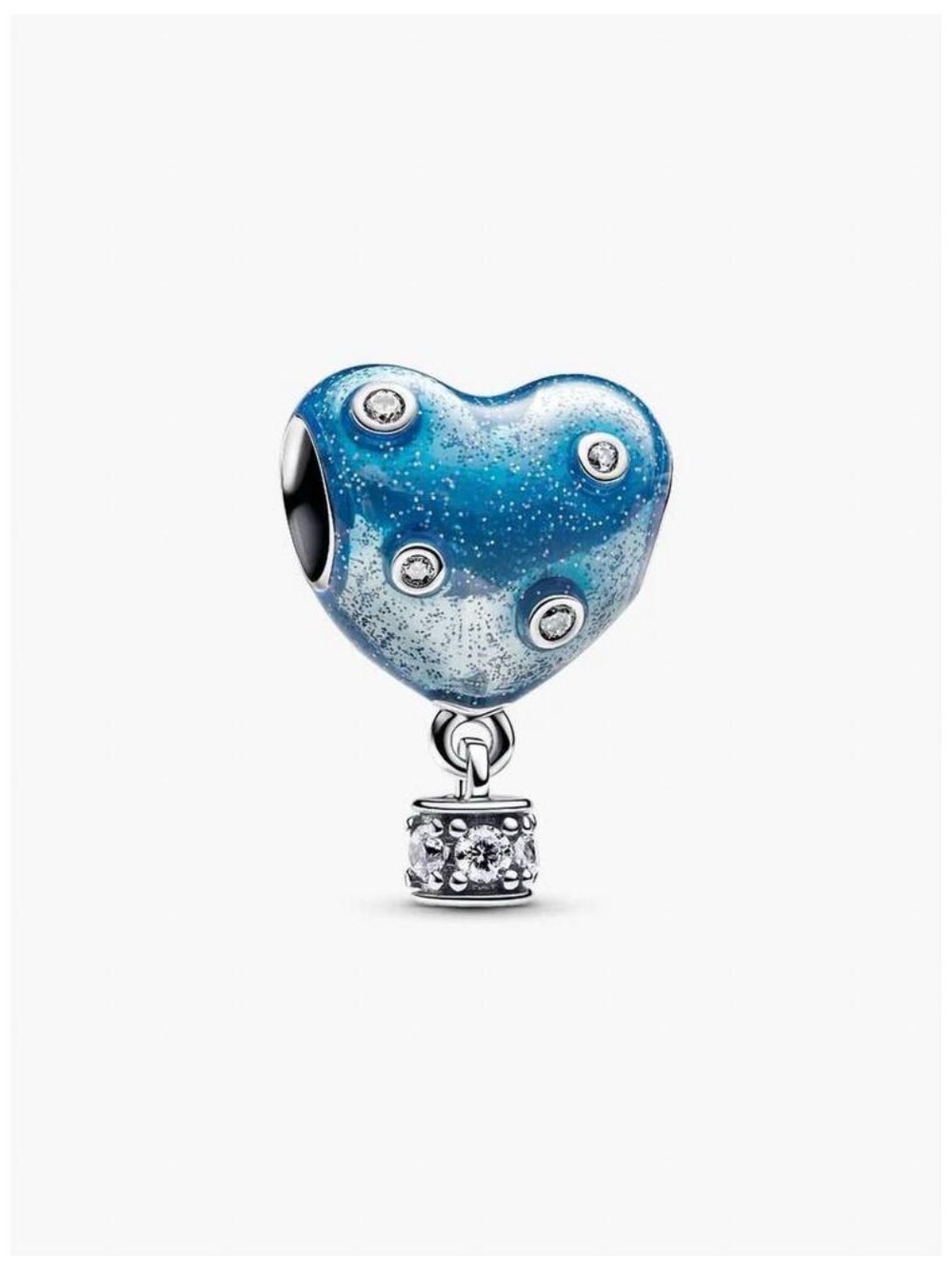 Pandora Hot Air Balloon Heart Charm